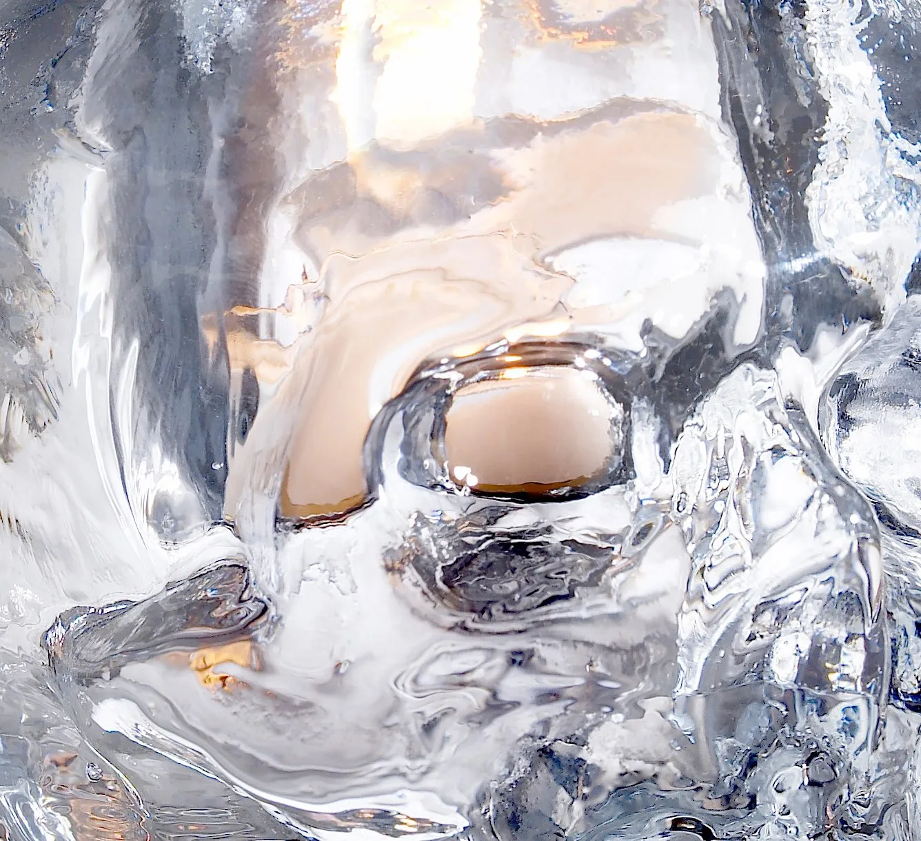 스컬 보티브 8.5 cm, clear glass Kosta Boda | 코스타보다