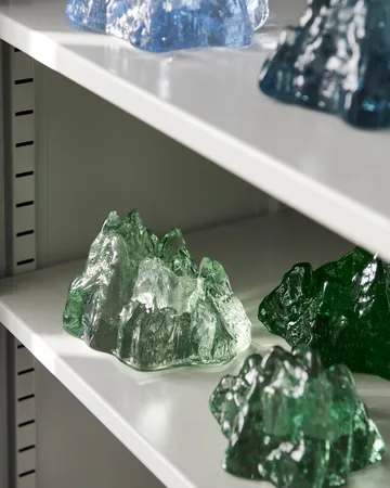 더 록 보티브 캔들 홀더 91 mm - Circular glass - Kosta Boda | 코스타보다