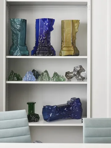 더 록 보티브 캔들 홀더 91 mm - Emerald green - Kosta Boda | 코스타보다