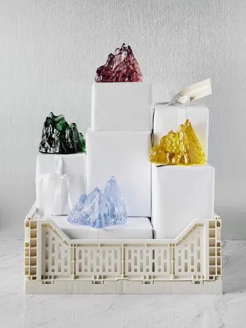 더 록 보티브 캔들 홀더 91 mm - Emerald green - Kosta Boda | 코스타보다