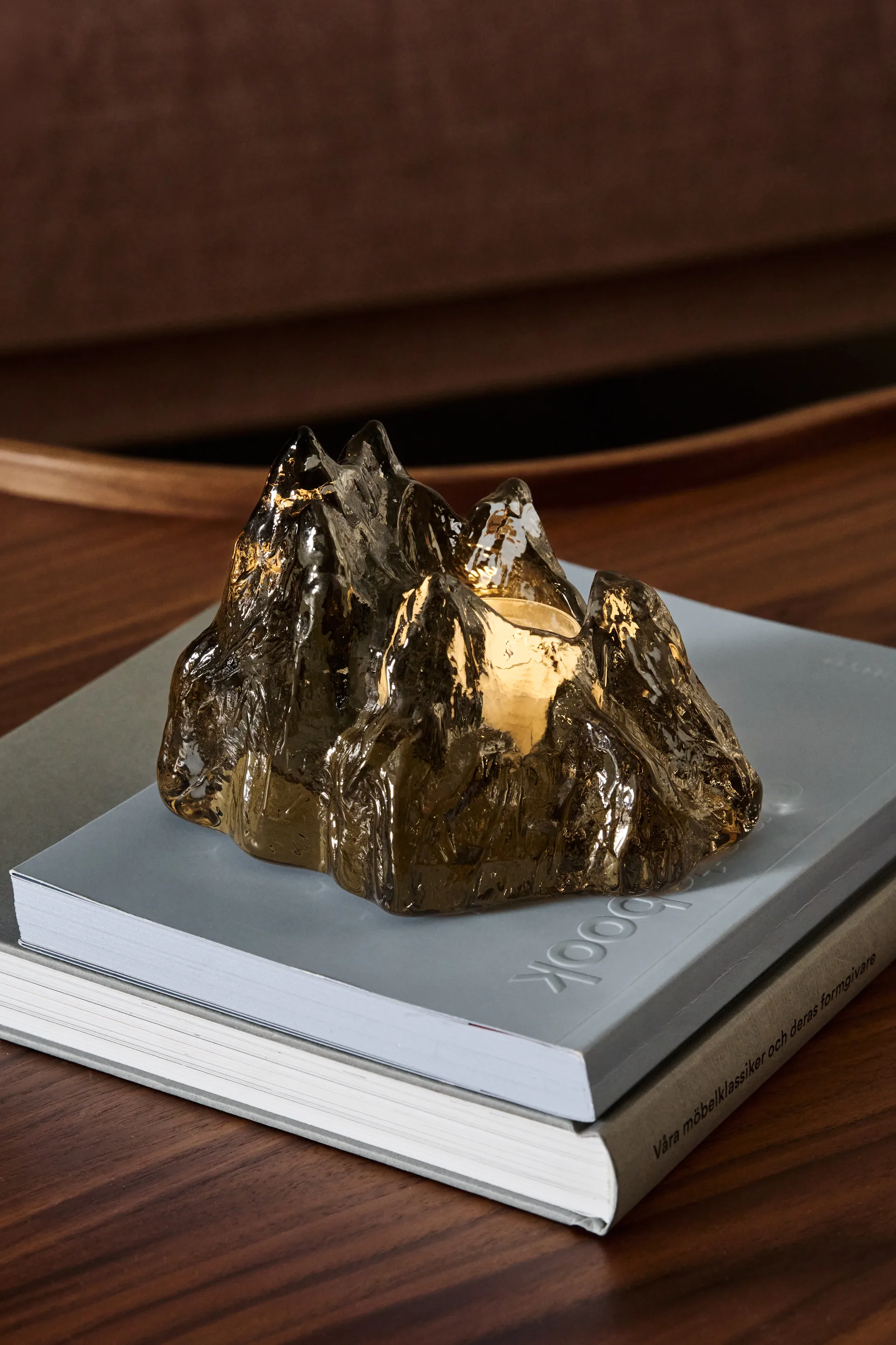 더 록 티라이트 홀더 91 mm, Taupe Kosta Boda | 코스타보다