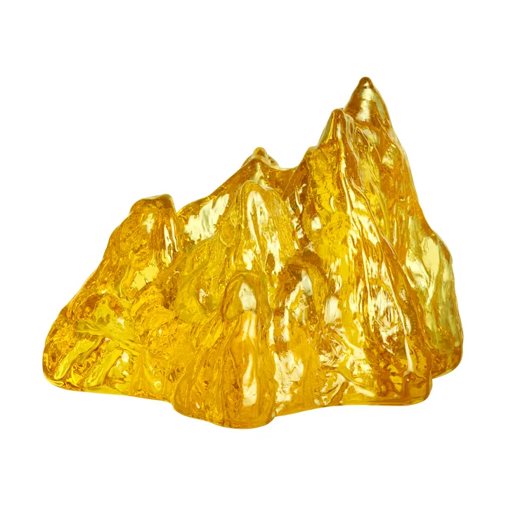 더 록 보티브 캔들 홀더 91 mm - Yellow - Kosta Boda | 코스타보다