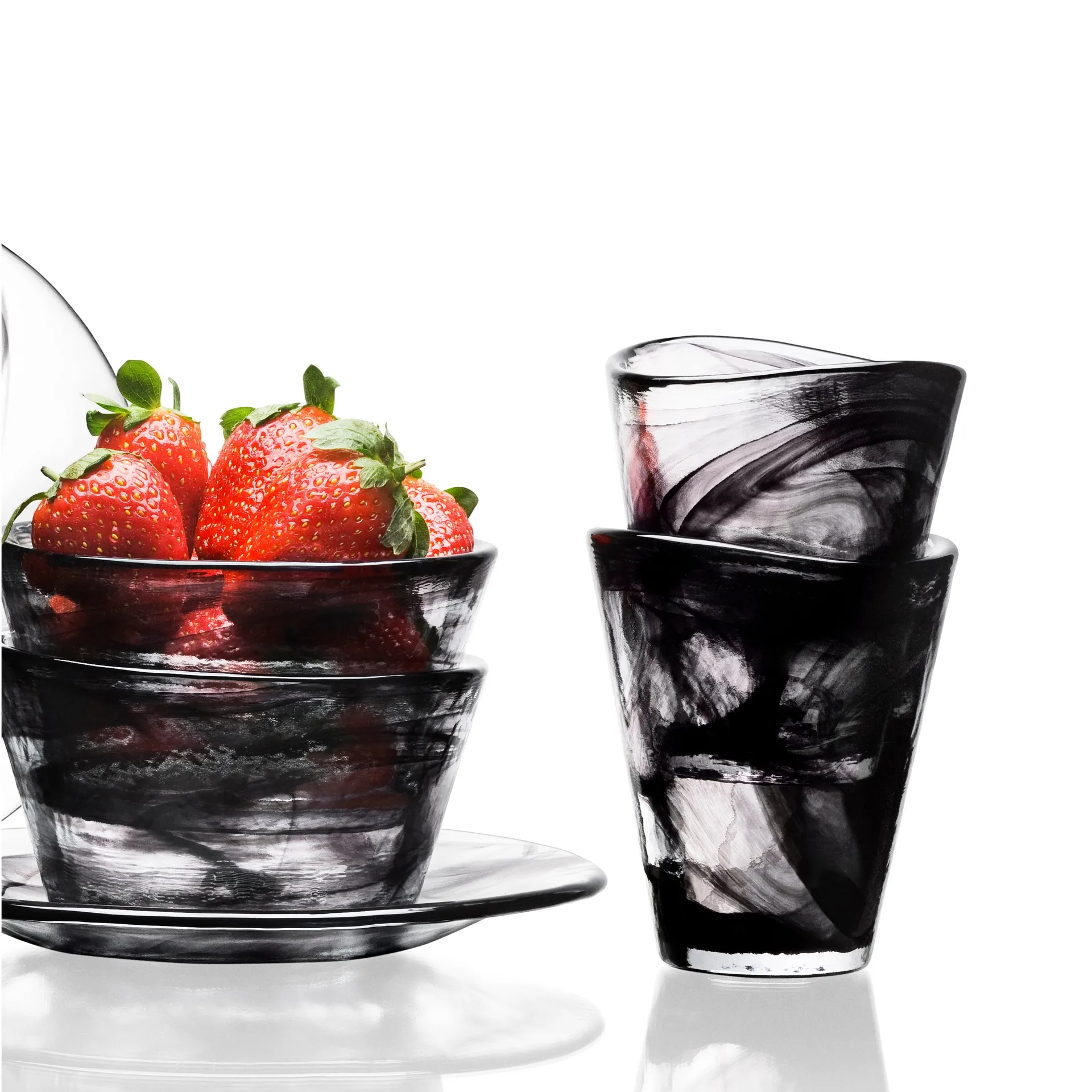 마인 글라스, black Kosta Boda | 코스타보다