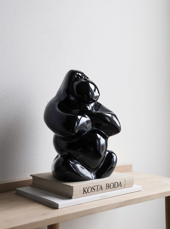 Gabba Gabba Hey sculpture 가바가바 헤이 조각품 305 mm - Black - Kosta Boda | 코스타보다