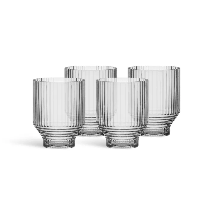 파빌리온 로우볼잔 - Klar, 30 cl, 4-pack - Kosta Boda | 코스타보다