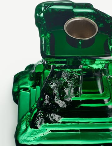 Rocky Baroque 캔들 스틱 95 mm - Emerald green - Kosta Boda | 코스타보다