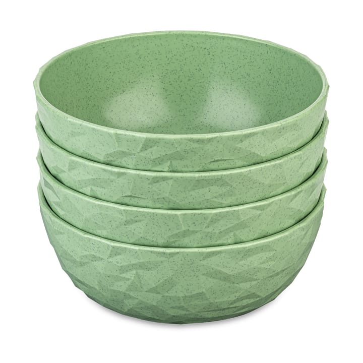 클럽 보울 Ø16.2 cm 4개 세트 - Nature leaf green - Koziol | 코지올