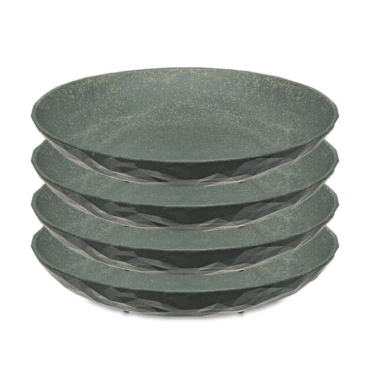 클럽 딥플레이트 Ø22 cm 4개 세트 - Natural ash grey - Koziol | 코지올