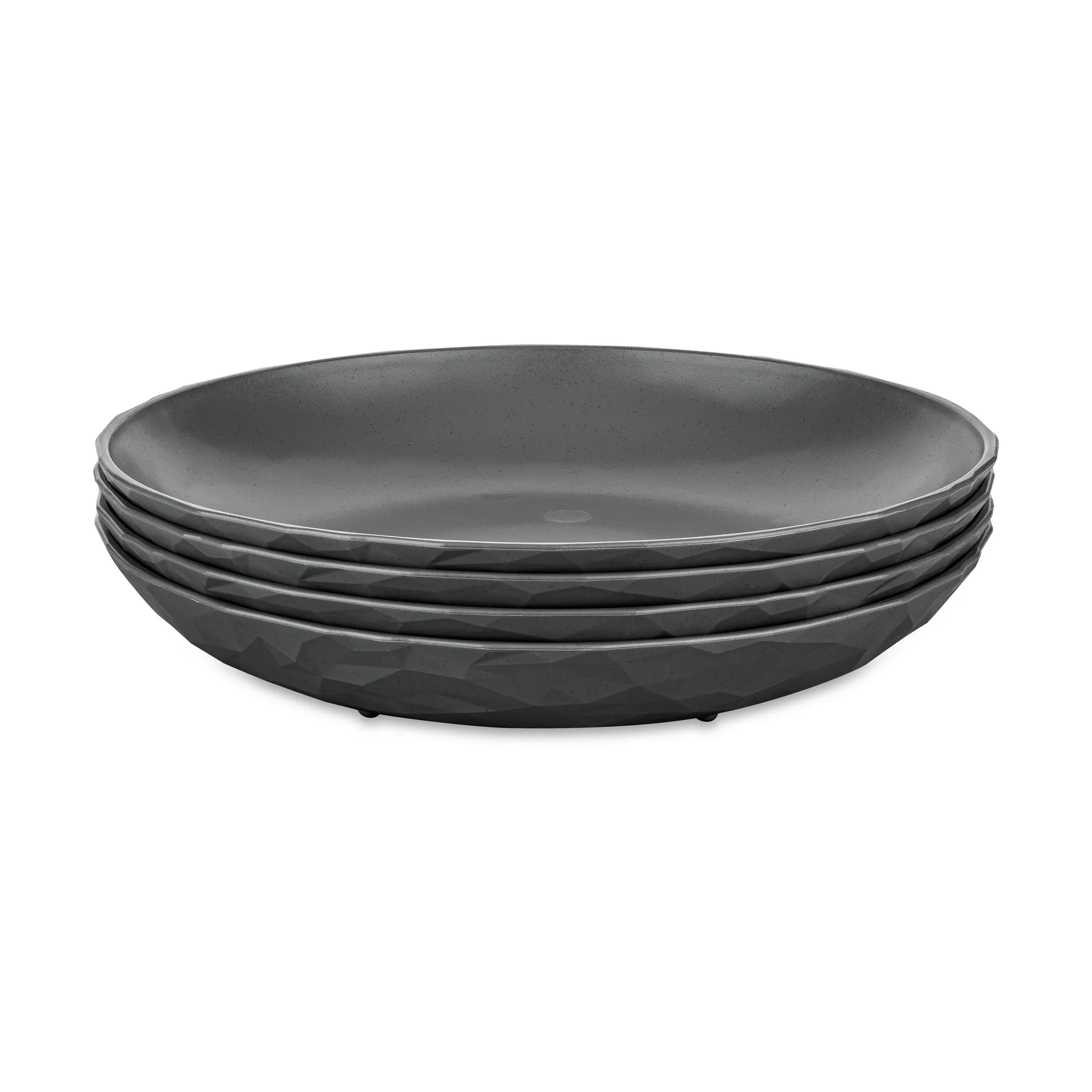 클럽 딥 플레이트 Ø22 cm 4개 세트, Nature ash grey Koziol | 코지올