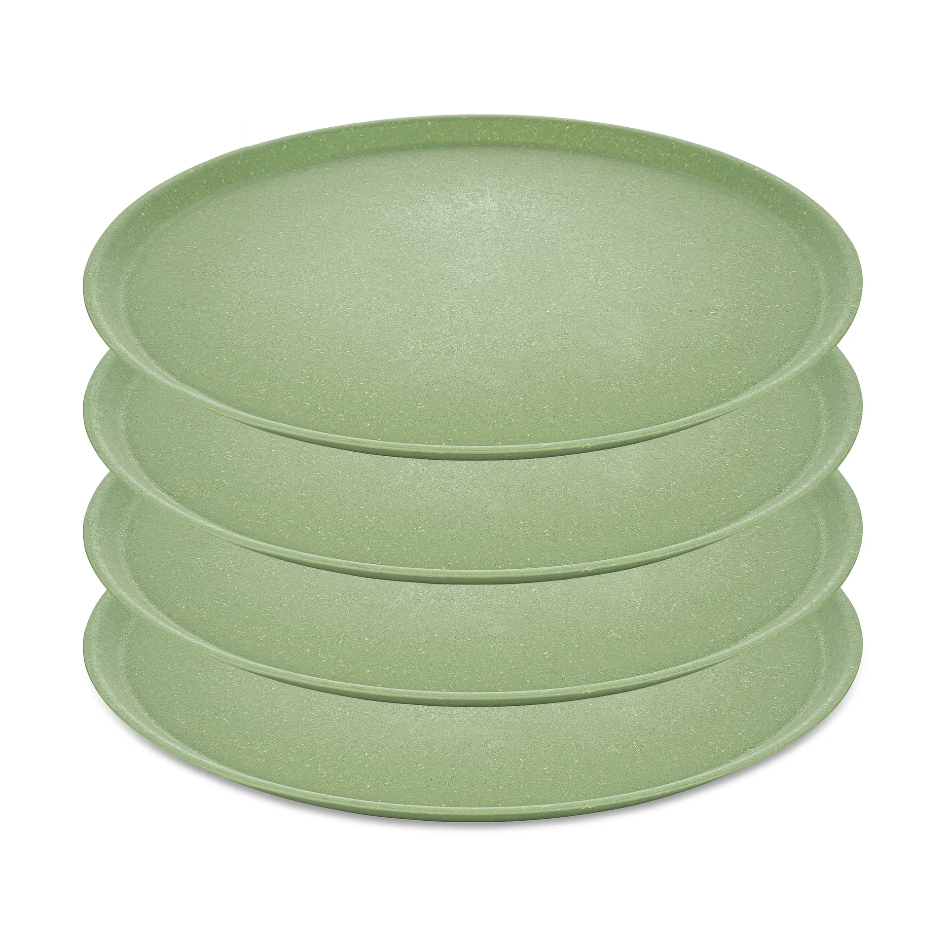 커넥트 접시 Ø25.5 cm 4개 세트, Natural leaf green Koziol | 코지올