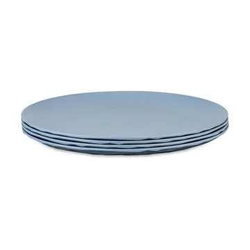 클럽 플레이트 Ø26 cm 4개 세트 - Nature flower blue - Koziol | 코지올