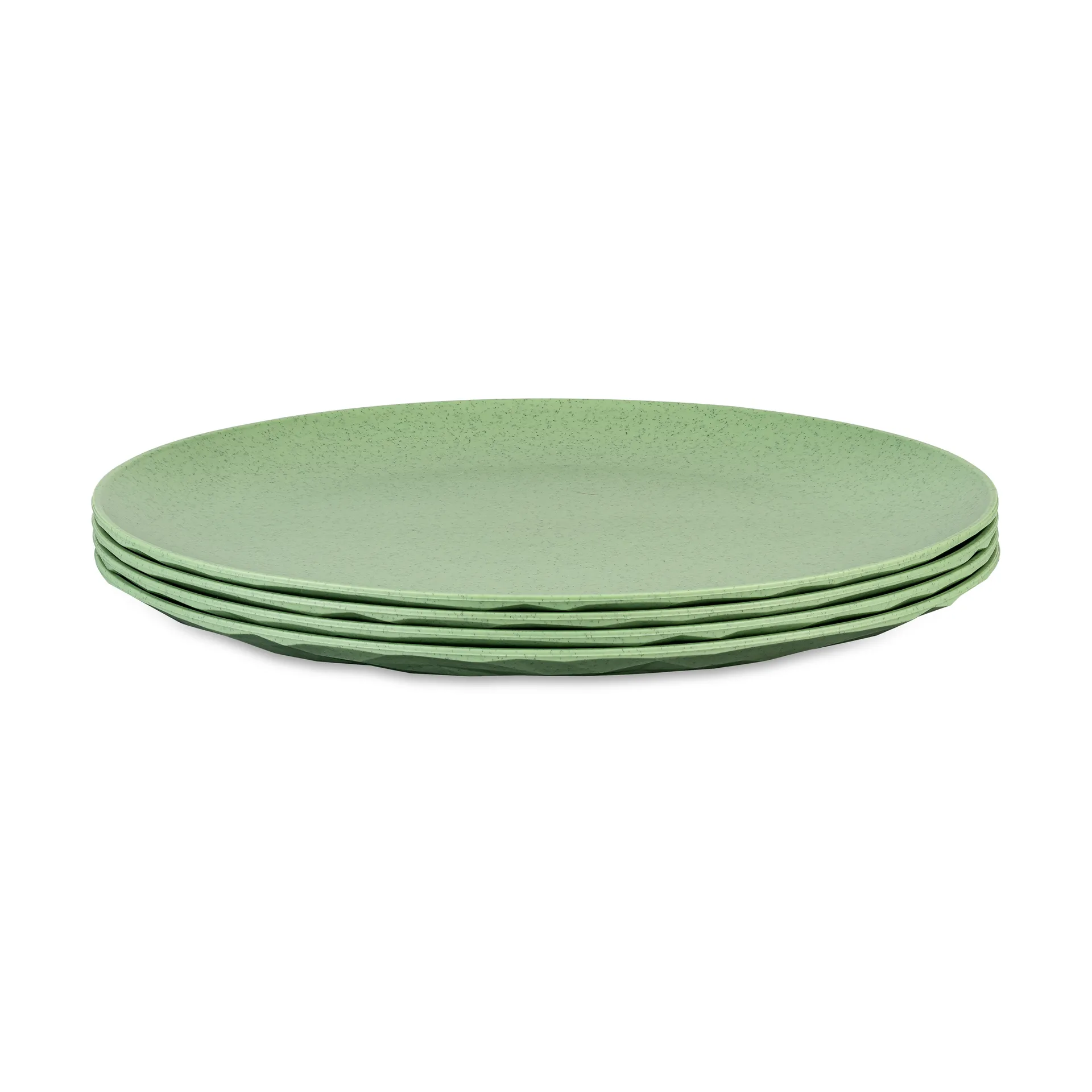 클럽 플레이트 Ø26 cm 4개 세트, Nature leaf green Koziol | 코지올