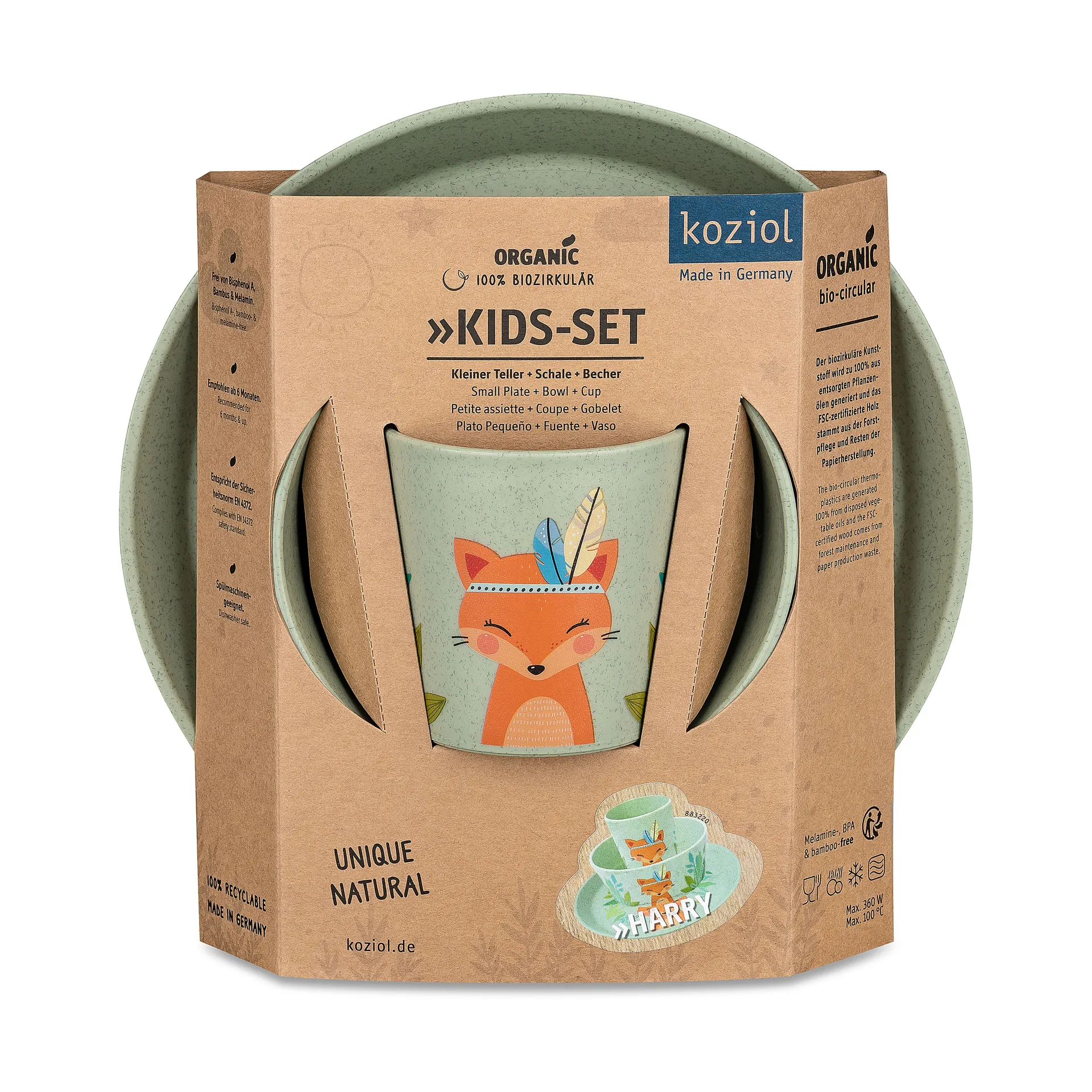 커넥트 어린이 디너웨어 3개 세트, Harry Koziol | 코지올