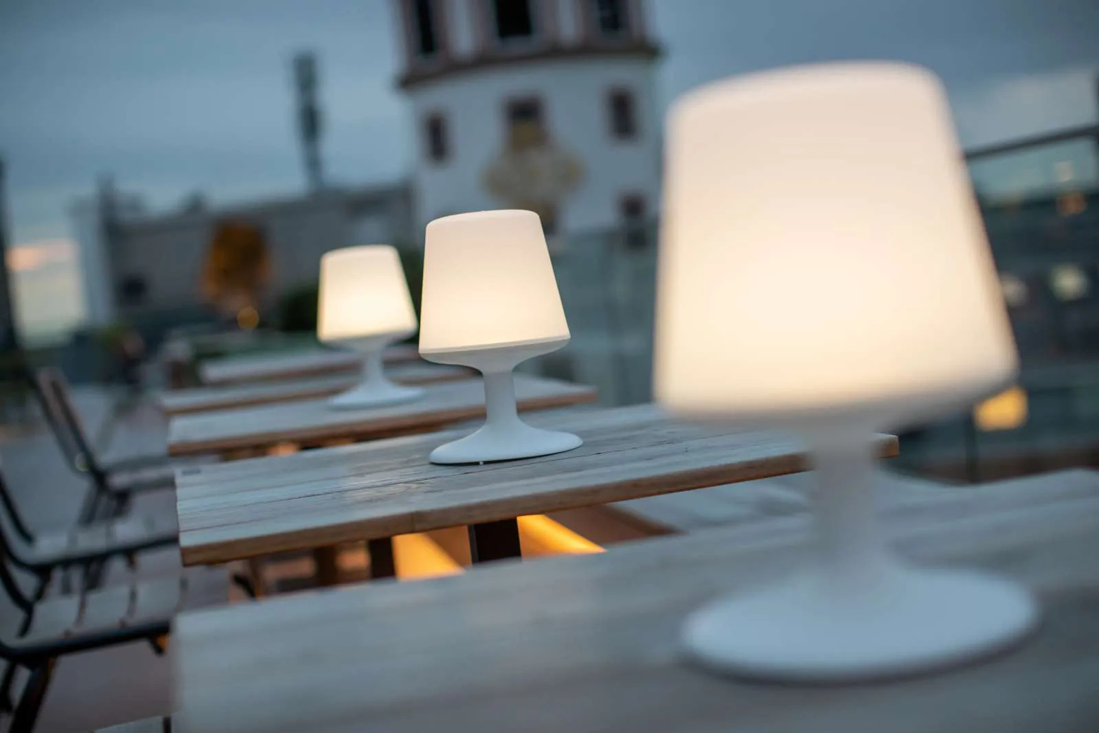 라이트 투 고 LED 램프, White Koziol | 코지올