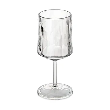 클럽 No. 21 와인 글라스 플라스틱 25 cl 2개 세트 - Crystal clear - Koziol | 코지올