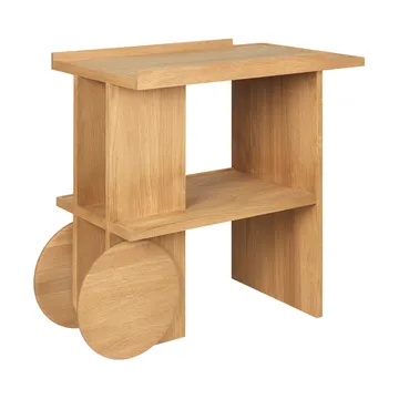 액시스 사이드 테이블 42x80 cm - Warm lacquered oak - Kristina Dam Studio | 크리스티나 댐 스튜디오