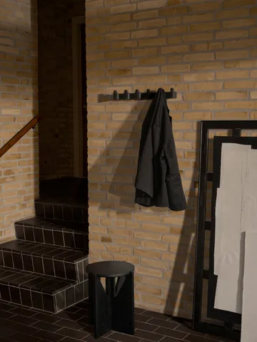 컬럼 코트 행거 49 cm - Black stained oak - Kristina Dam Studio | 크리스티나 댐 스튜디오