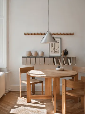 컬럼 코트 행거 49 cm - Warm oiled oak - Kristina Dam Studio | 크리스티나 댐 스튜디오