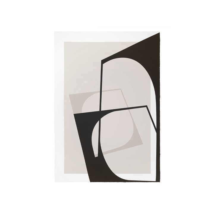 Frame 포스터 - Silver grey, 70x100 cm - Kristina Dam Studio | 크리스티나 댐 스튜디오