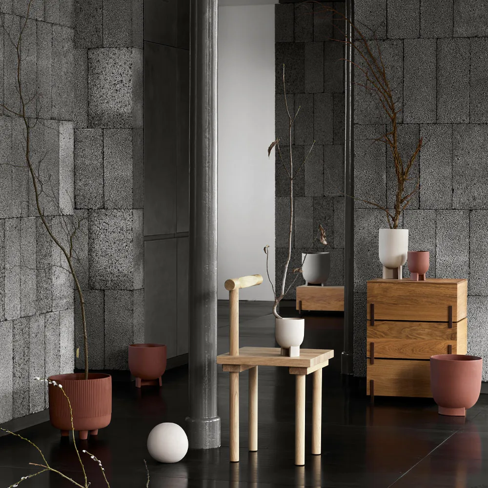 보울 보울, Grey engobe, medium Kristina Dam Studio | 크리스티나 댐 스튜디오