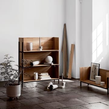 스태킹 선반 - Oak, add on, dark oiled walnut fitting - Kristina Dam Studio | 크리스티나 댐 스튜디오