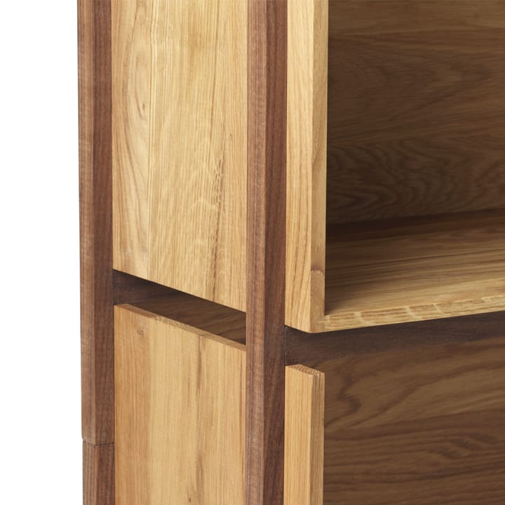 스태킹 선반, Oak, add on, dark oiled walnut fitting Kristina Dam Studio | 크리스티나 댐 스튜디오