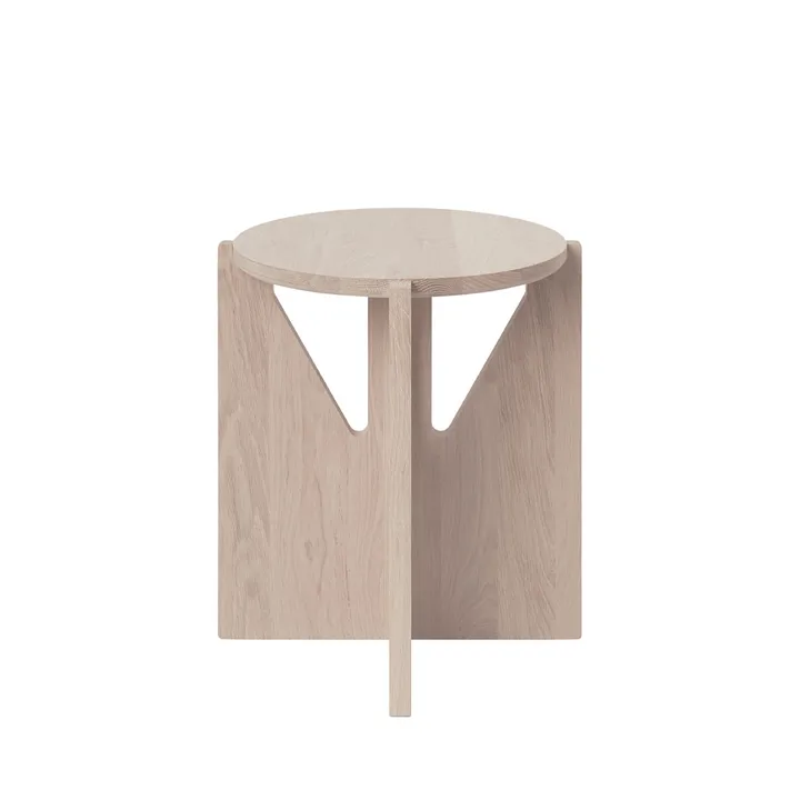 Stool 라운드 스툴 - Oak, Ø36x42 cm - Kristina Dam Studio | 크리스티나 댐 스튜디오