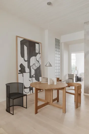 컬렉터 체어 - Warm lacquered oak-walnut - Kristina Dam Studio | 크리스티나 댐 스튜디오