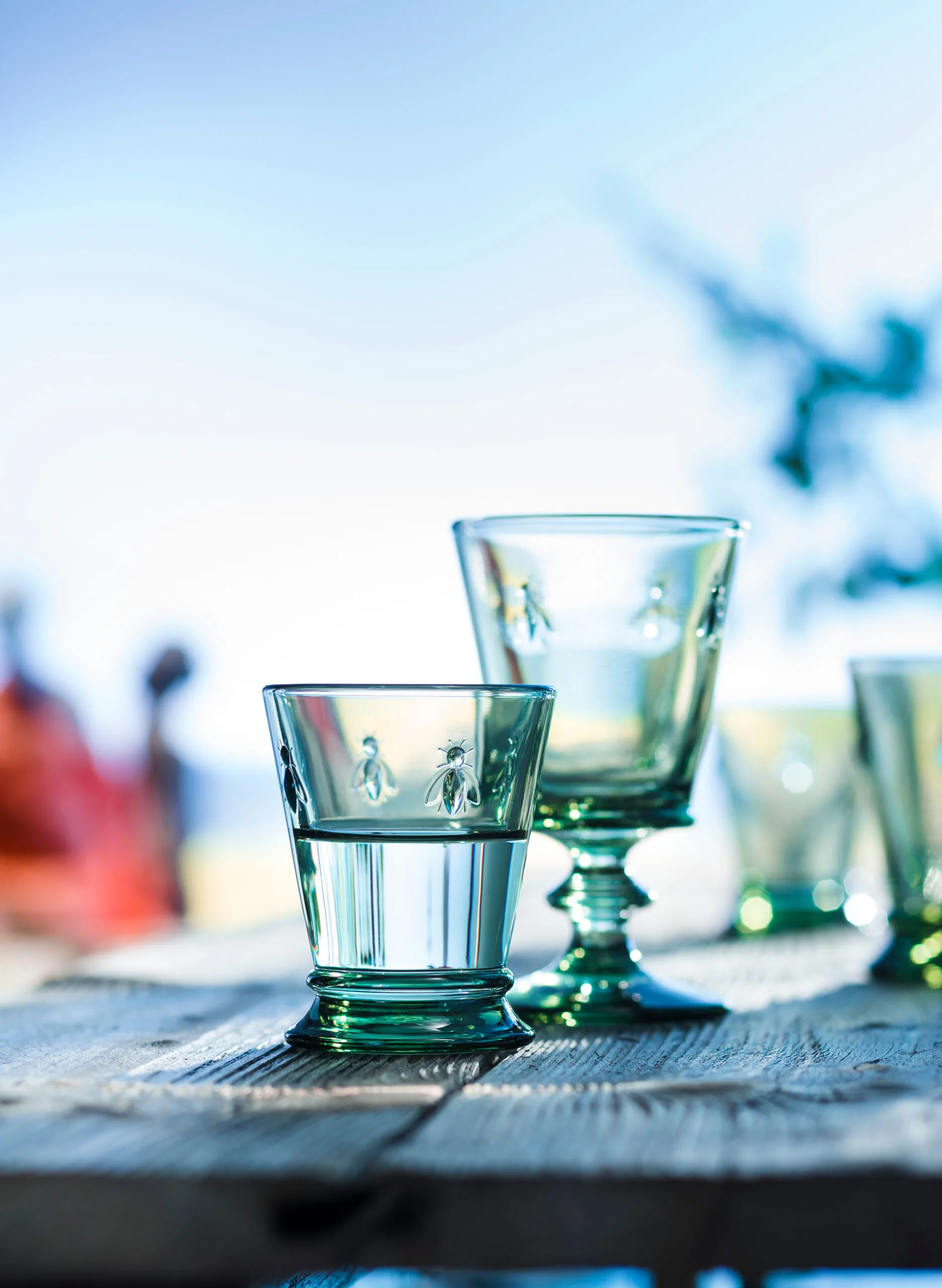 Abeille 와인 글라스 24 cl 6개 세트, Olive green La Rochère | 라 로쉐