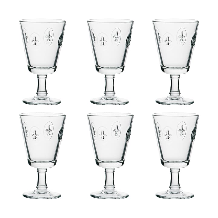 Fleur de Lys 와인잔 24 cl 6개 세트 - Clear - La Rochère | 라로쉐