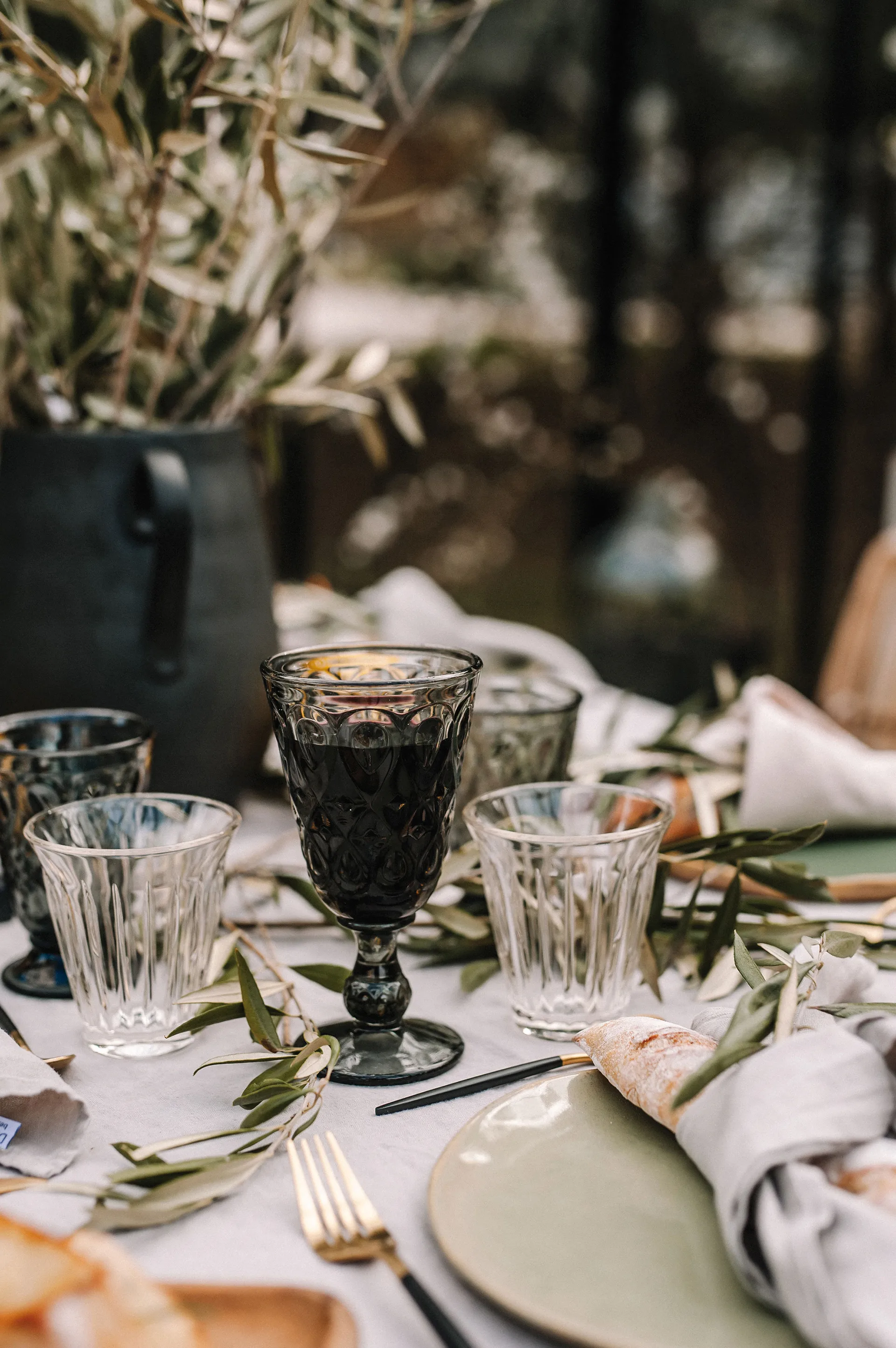 Lyonnais 와인잔 23 cl 6개 세트, Antracite La Rochère | 라 로쉐