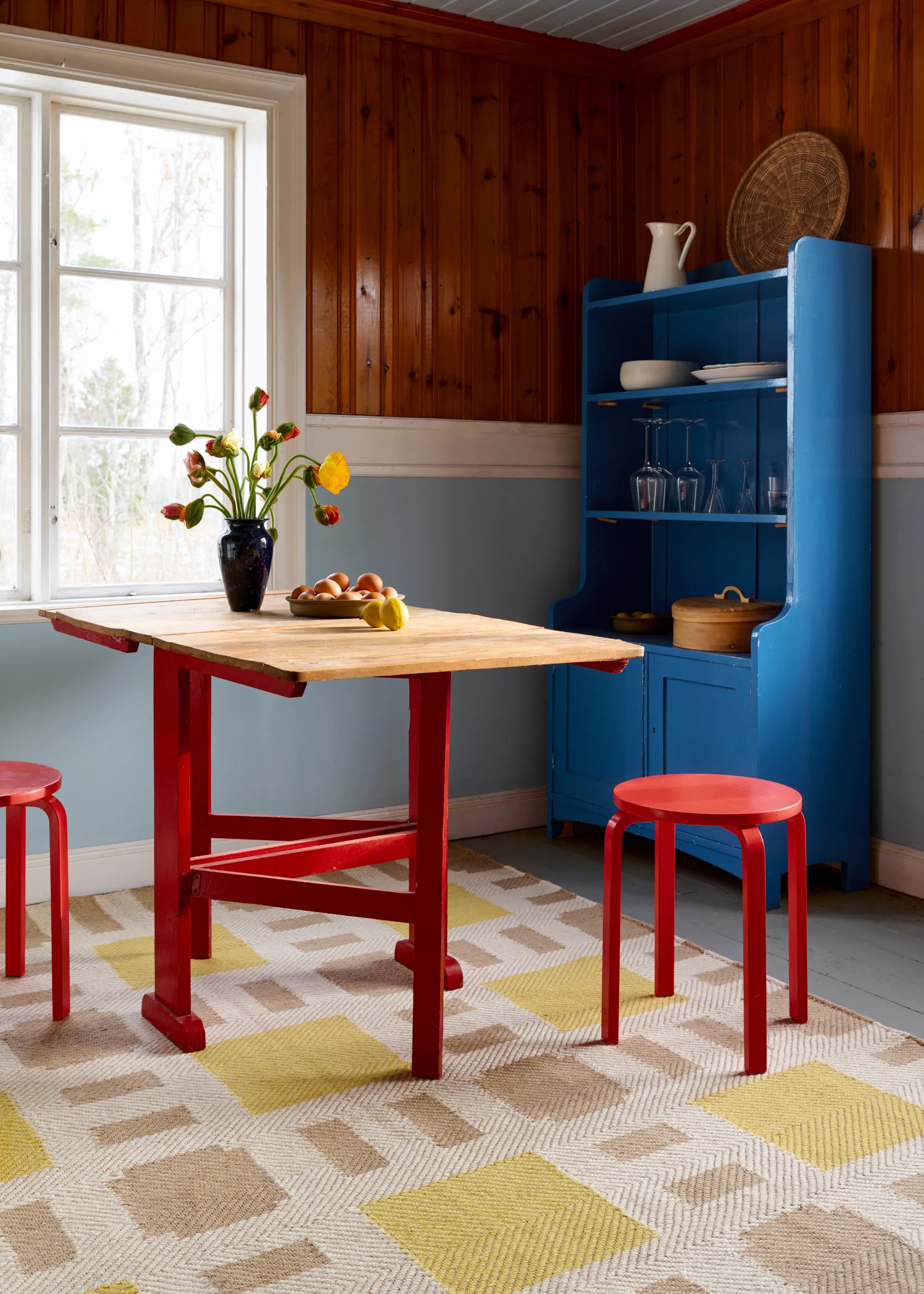 이블리나 크론 황마 러그 140x200 cm, Sunny side up Layered | 레이어드