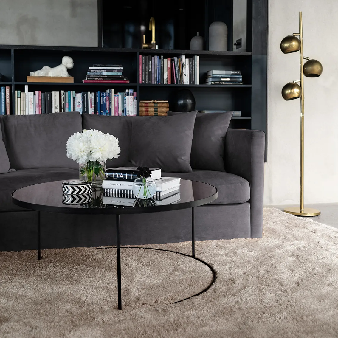 폴링 워터 러그 180x270 cm, Caramel Sandstone Layered | 레이어드