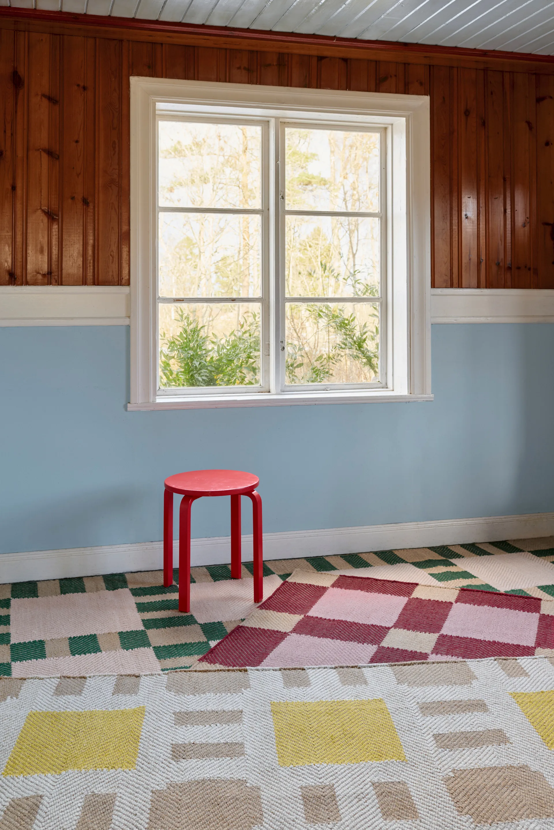 이블리나 크론 황마 러그 180x270 cm, Korean chives Layered | 레이어드