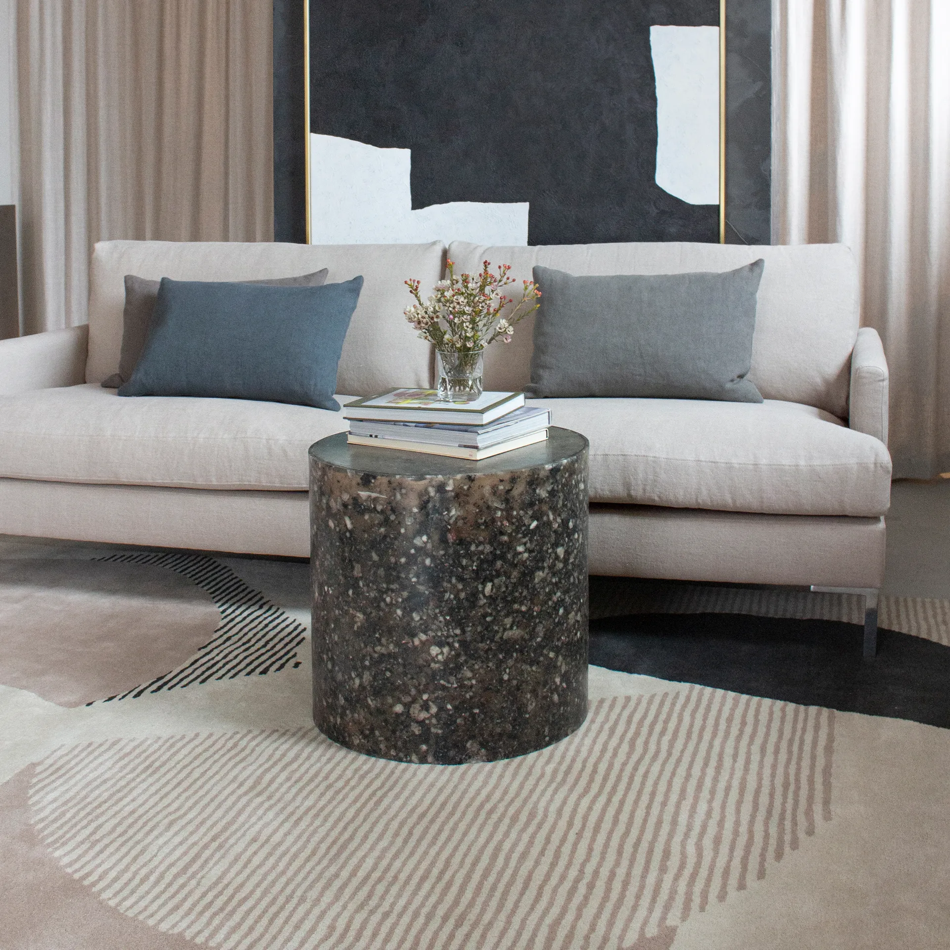 버치 울 러그, 180x270 cm Layered | 레이어드