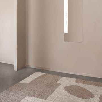 Bird in Space 러그 180x270 cm - white-brown-bege - Layered | 레이어드