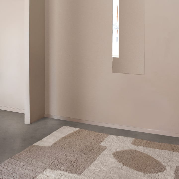 Bird in Space 러그 180x270 cm - white-brown-bege - Layered | 레이어드