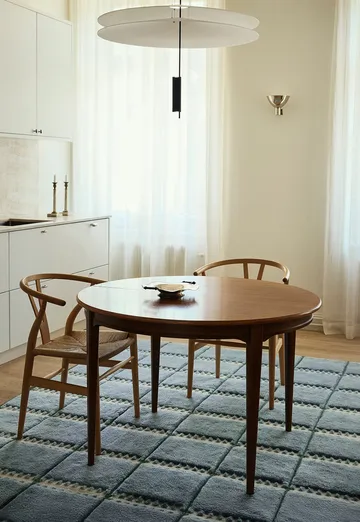 릴리 울 러그 - Blue, 180x270 cm - Layered | 레이어드