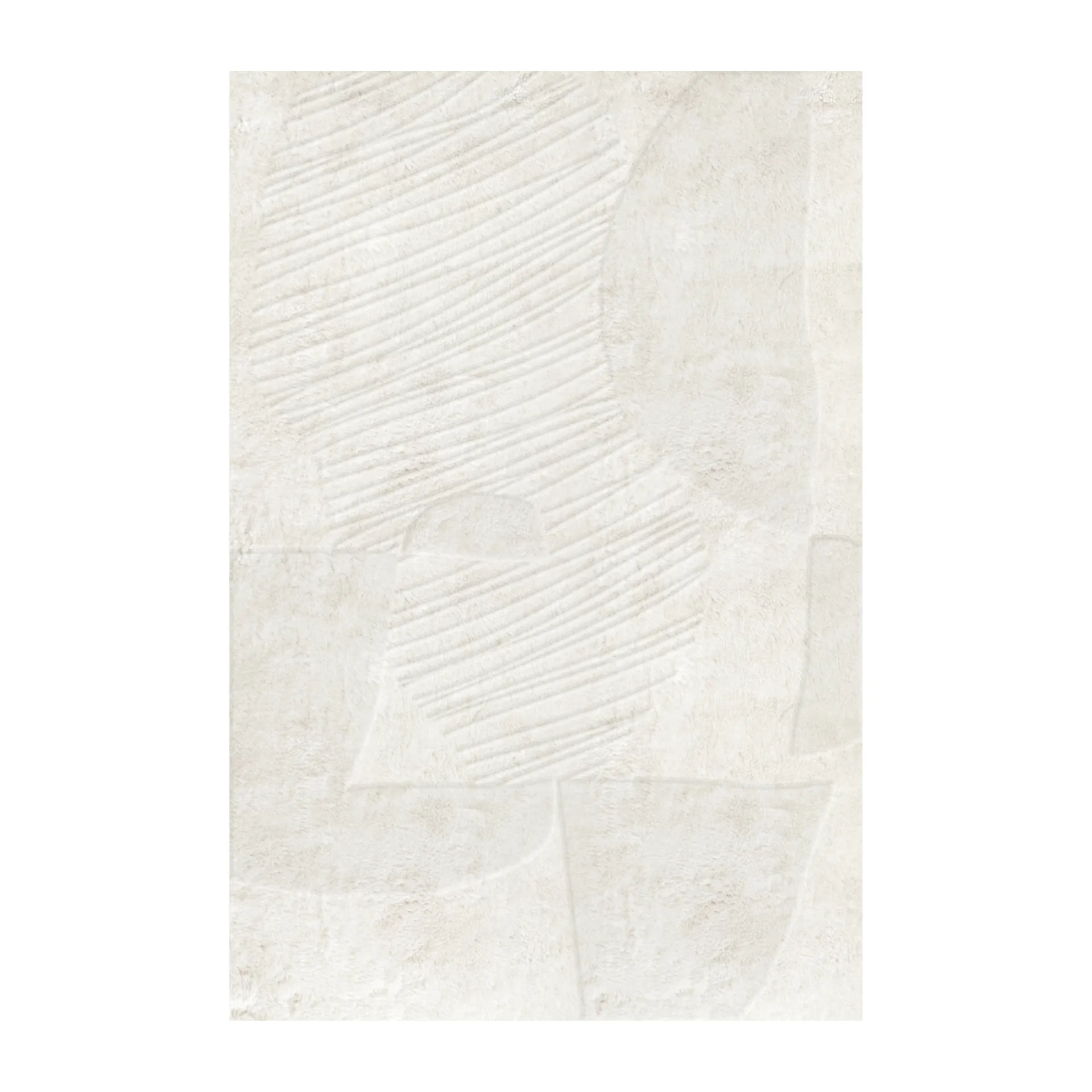 아르티잔 길드 울 러그, Bone white 180x270 cm Layered | 레이어드