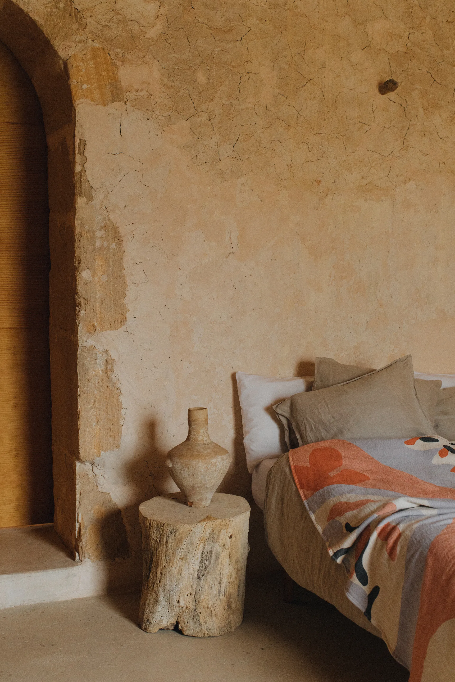 Boqueron 코튼 스로우 130x220 cm, Red Layered | 레이어드