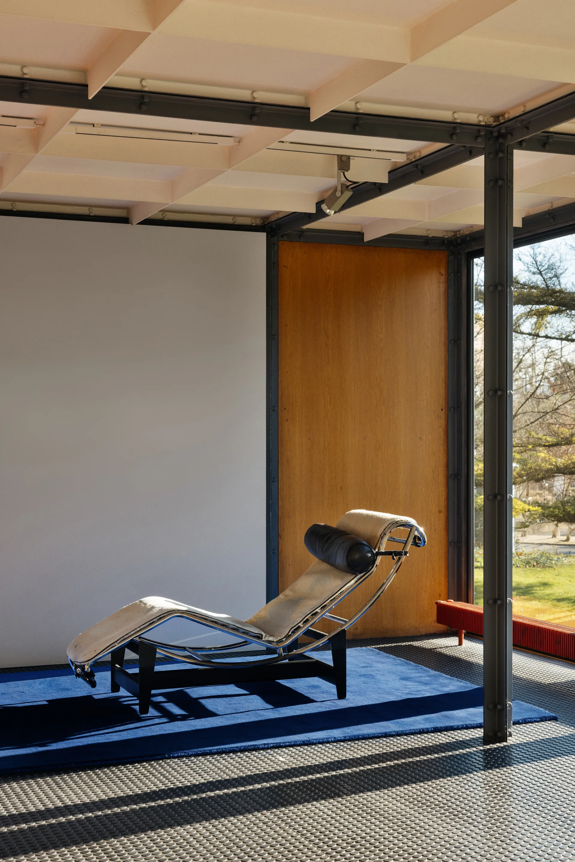 솔리드 울 울 러그, Dark blue, 200x300 cm Layered | 레이어드