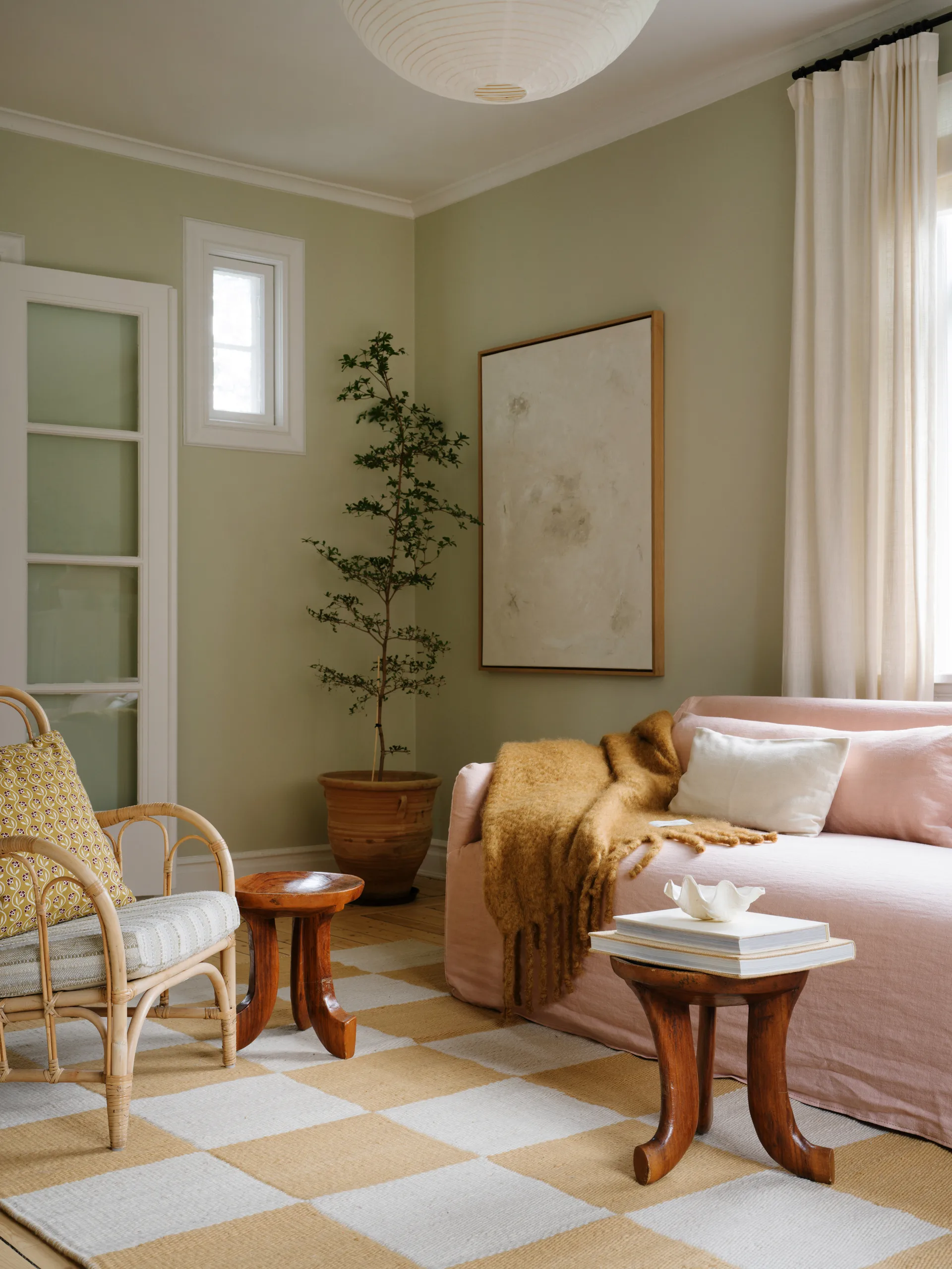 체스 울 러그, Harvest yellow, 140x200 cm Layered | 레이어드