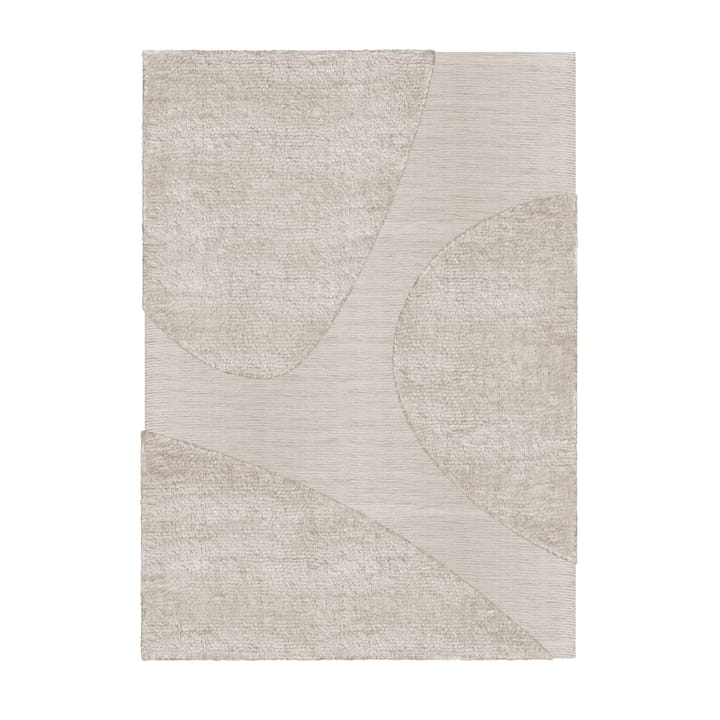 Punja 플라즈헴프 울 러그 180x270 cm - Sand melange - Layered | 레이어드
