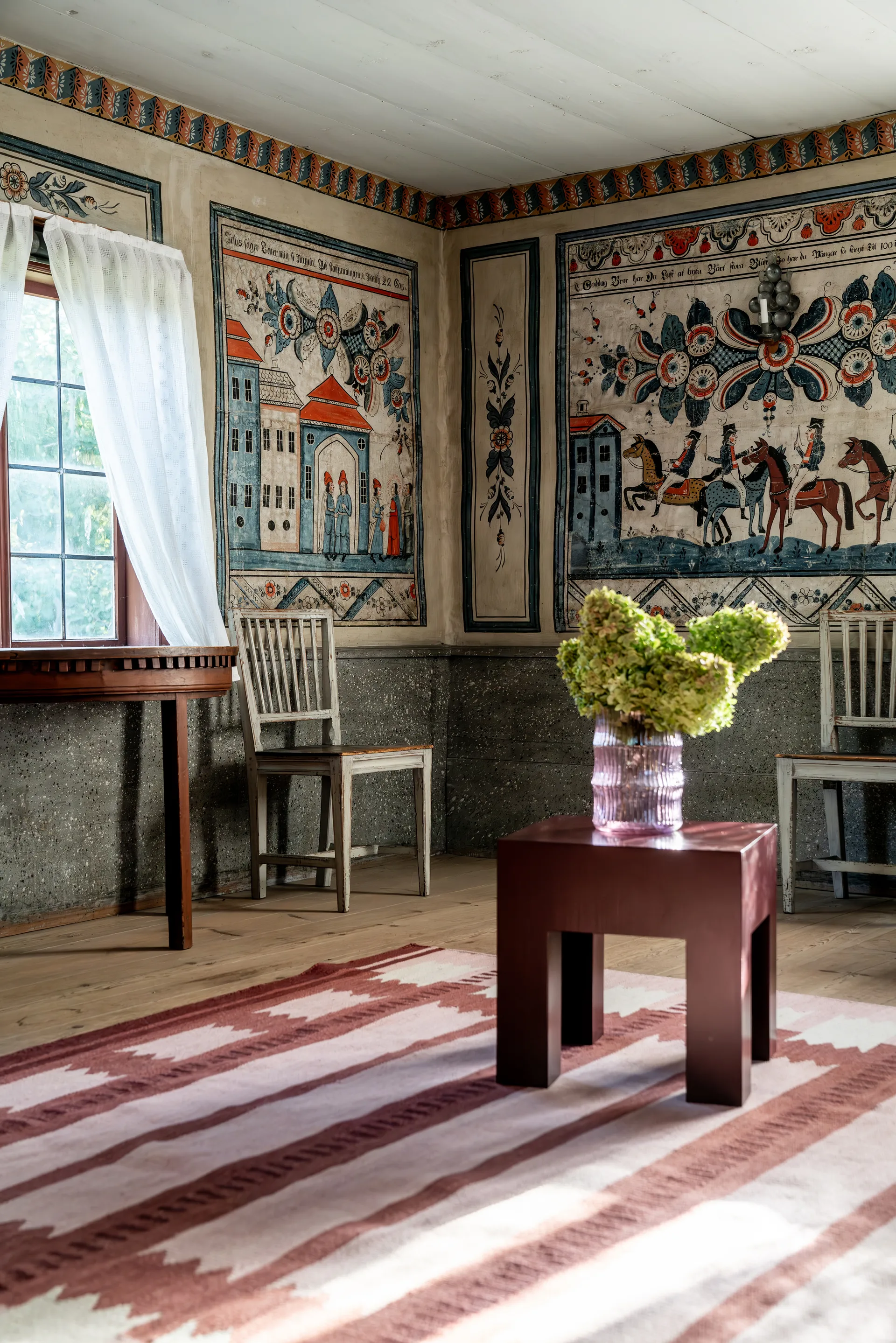 롤라칸 아이리스 울 카펫, Rasberry, 200x300 cm Layered | 레이어드