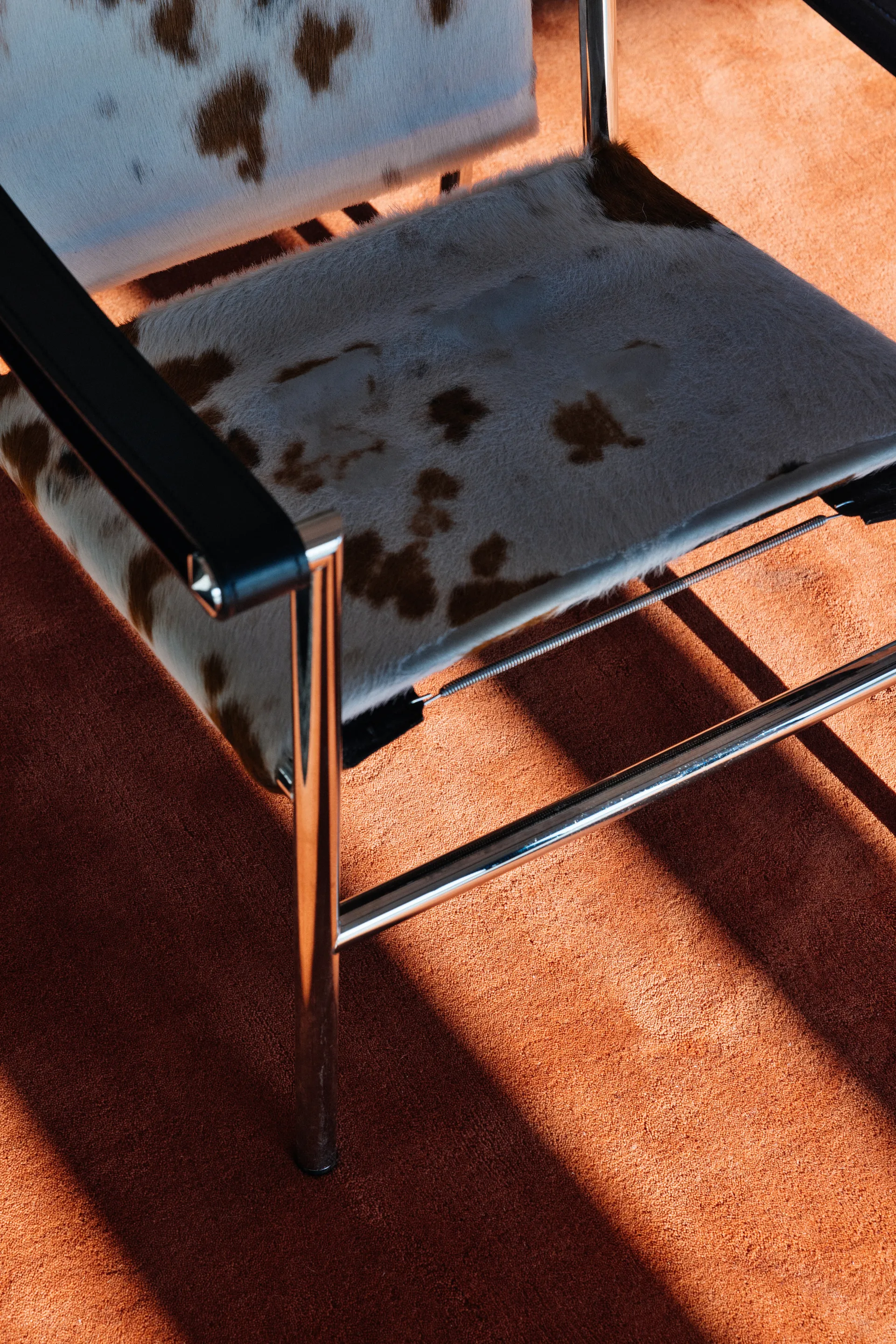 솔리드 울 울 러그, Red ochre, 200x300 cm Layered | 레이어드