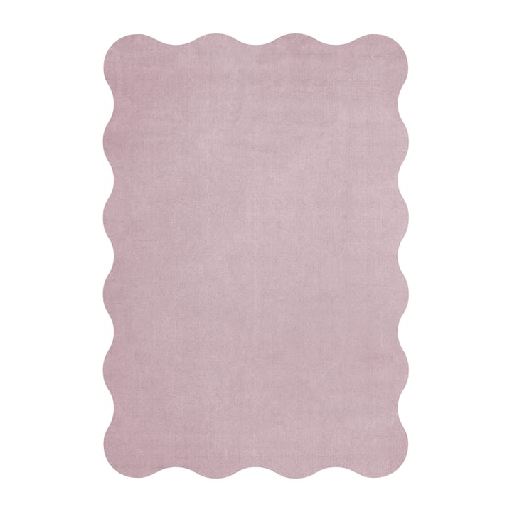 Scallop 울 러그 160x230 cm - Pink lavender - Layered | 레이어드