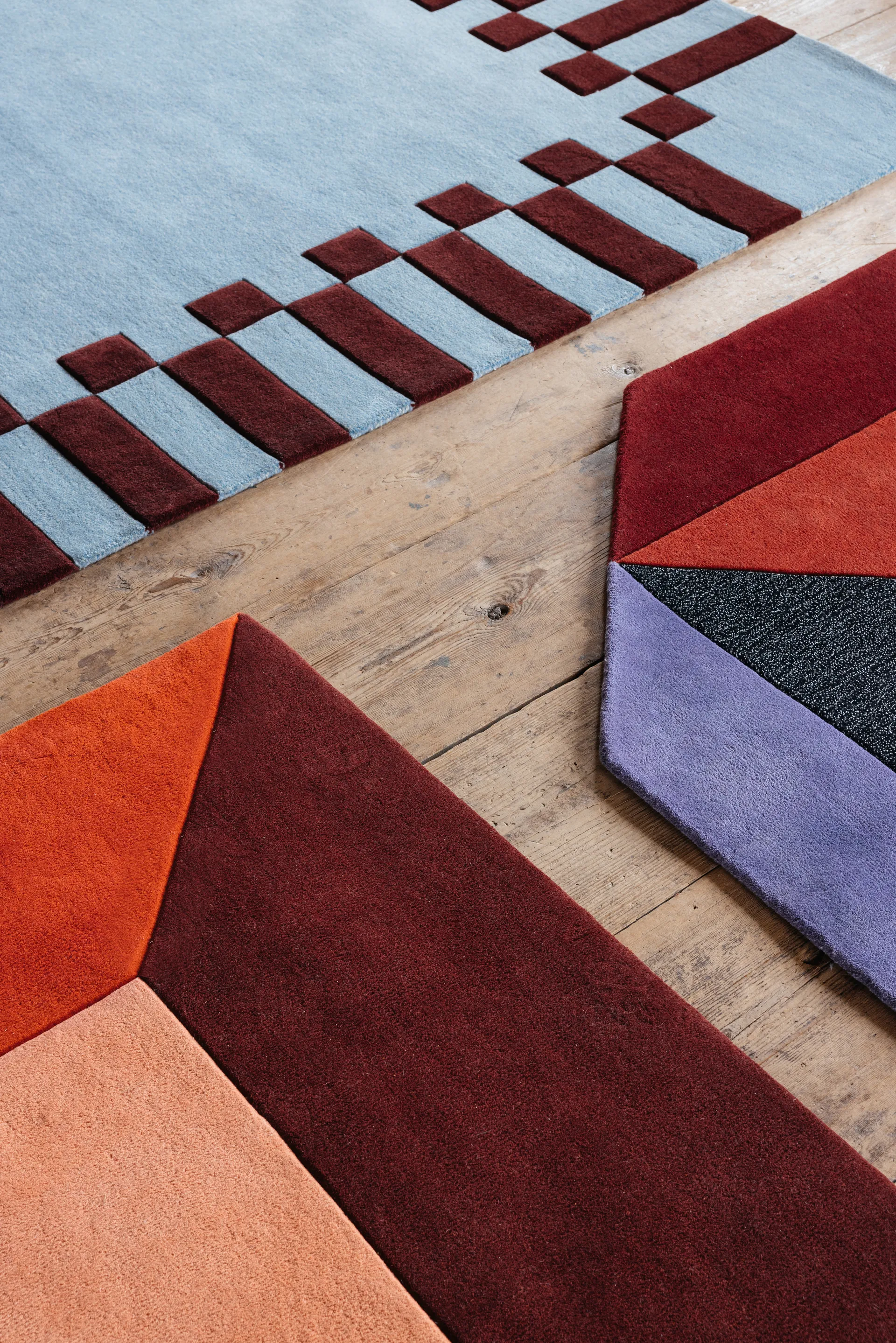 Teklan box 울 러그, Corals, 180x270 cm Layered | 레이어드