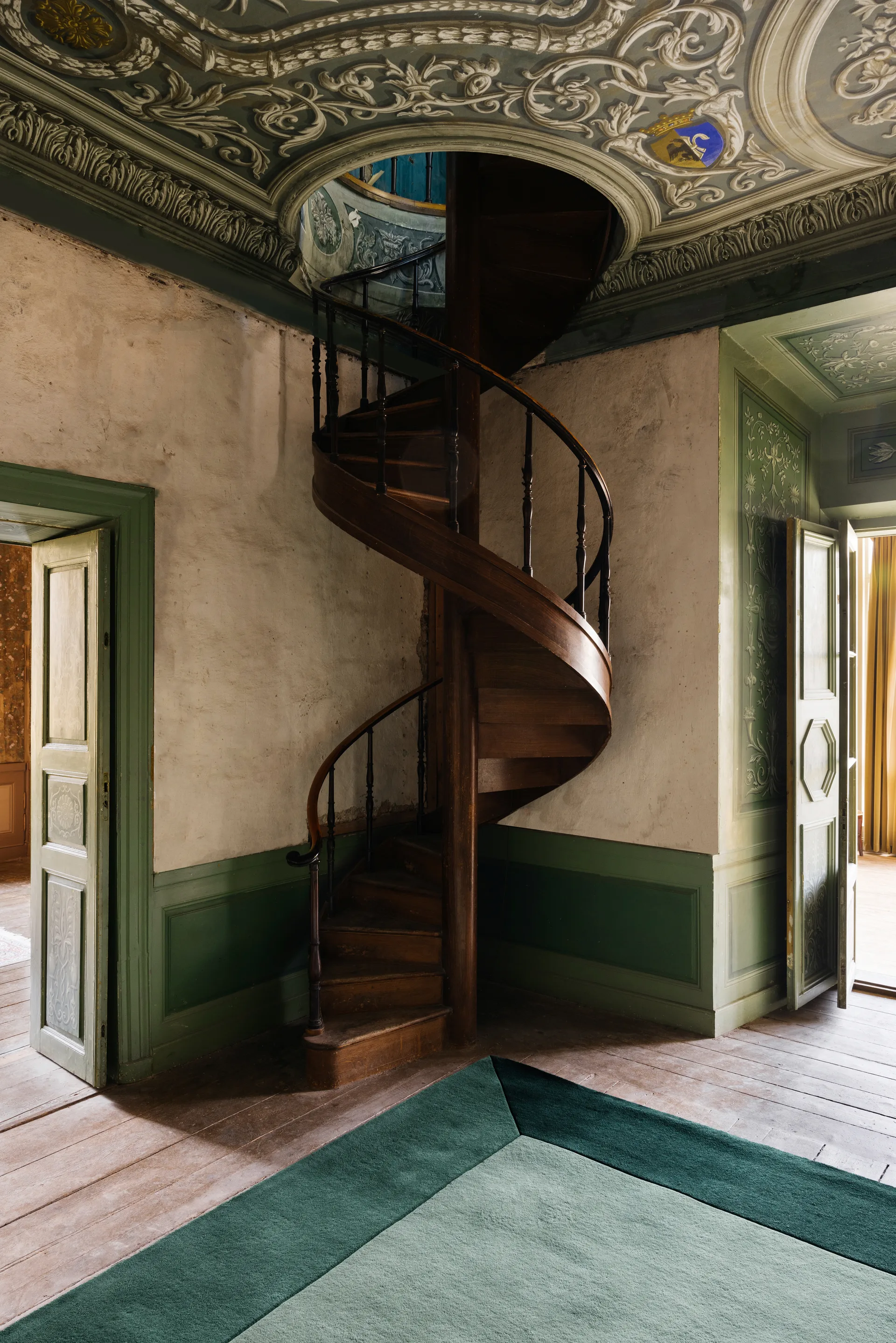 Teklan box 울 러그, Greens, 200x300 cm Layered | 레이어드