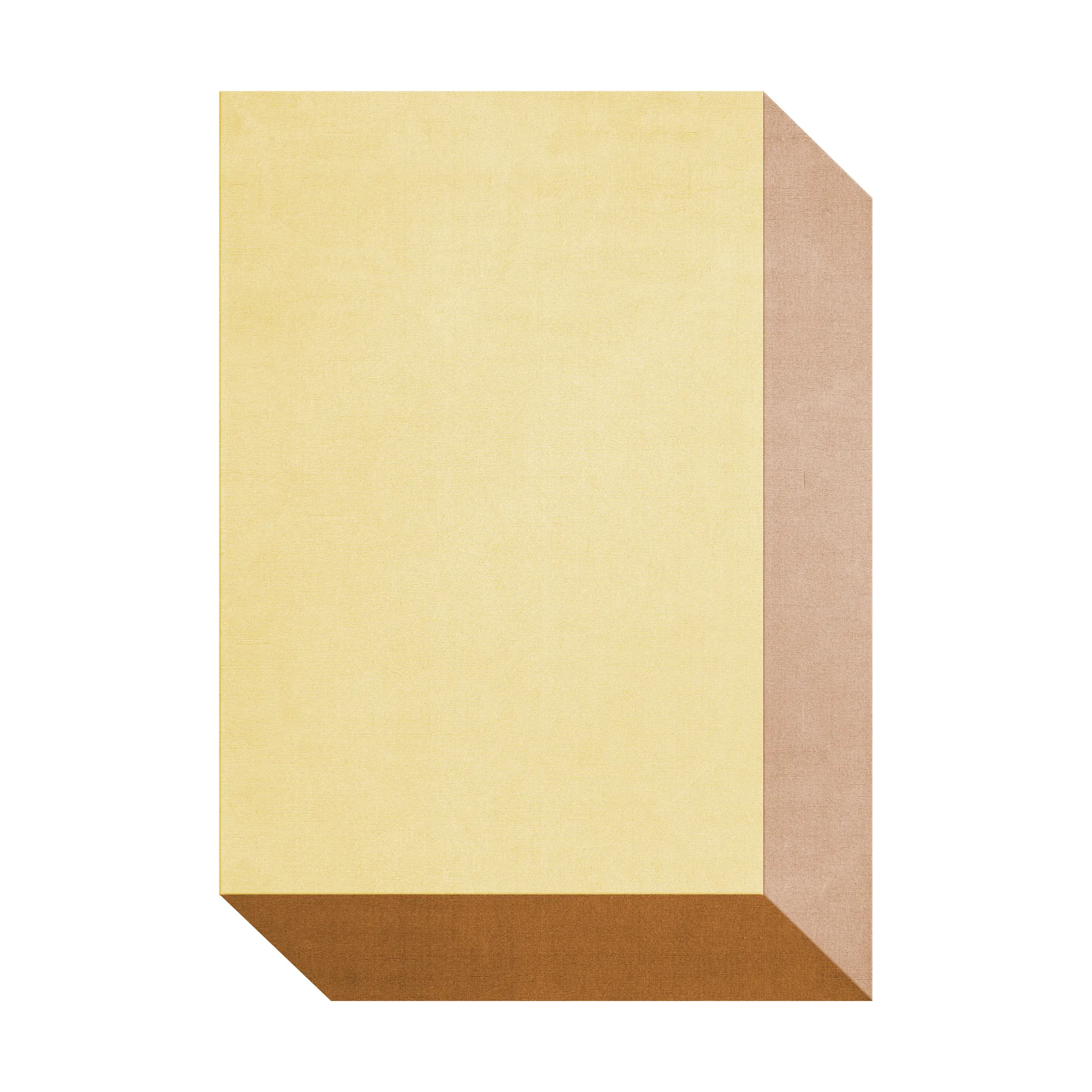 Teklan box 울 러그, Yellows, 200x300 cm Layered | 레이어드