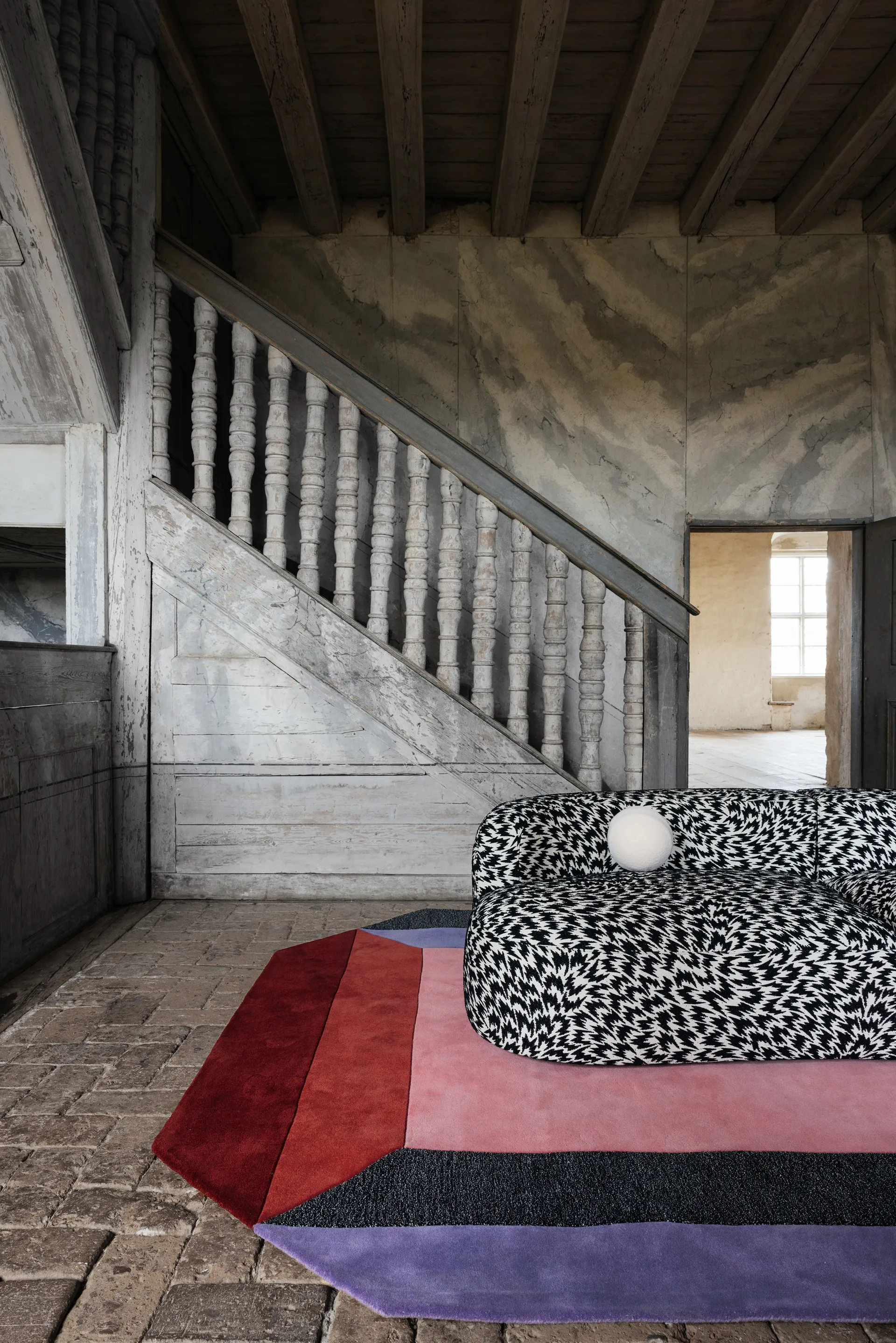 Teklan crystal spectrum 울 러그, Multi, 180x270 cm Layered | 레이어드